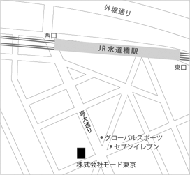 株式会社 モード東京 地図